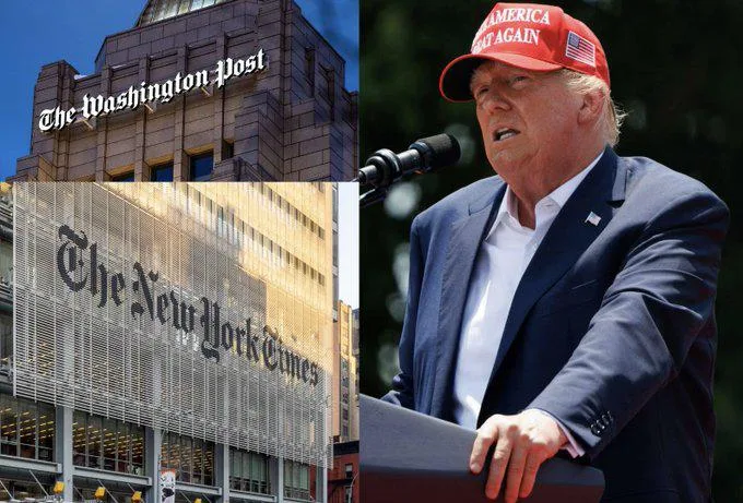 The New York Times se une a la protesta contra Trump y suspende fotos de la Casa Blanca