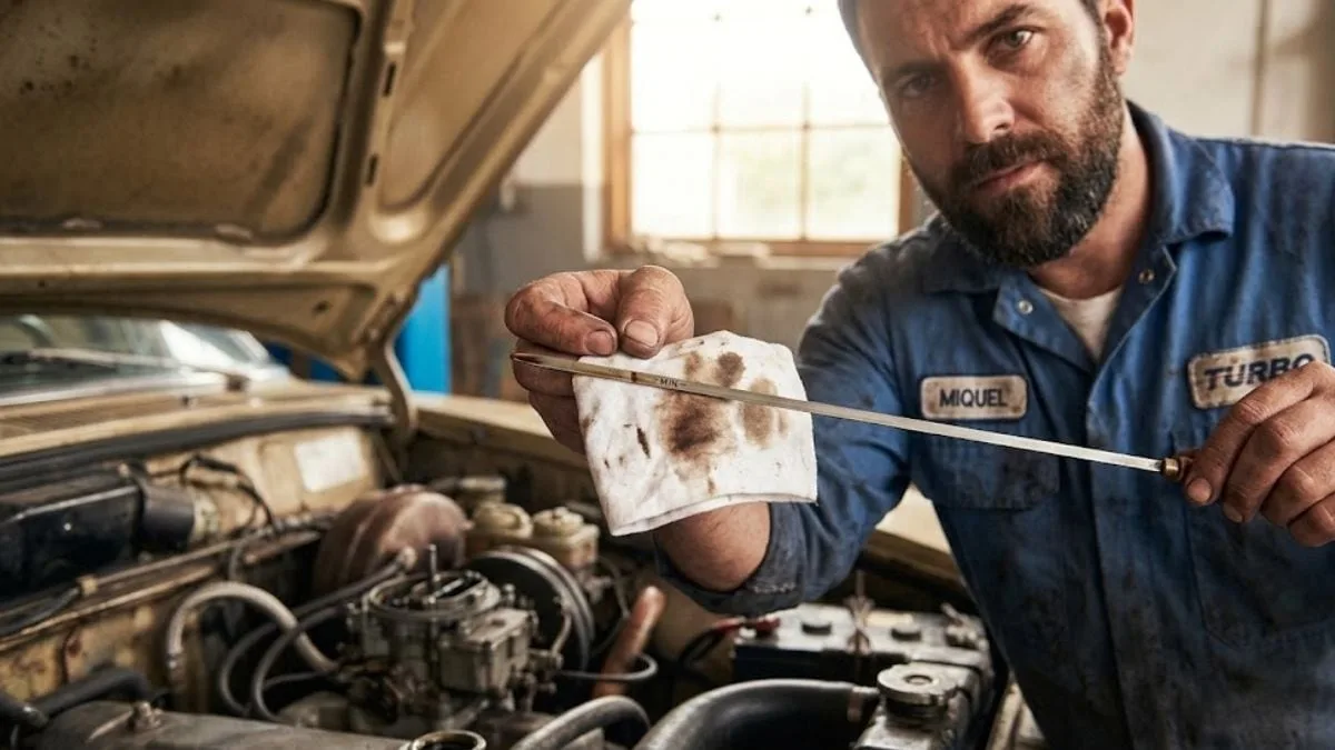 Miquel Méndez, mecánico: “En este tipo de autos hay que prestar especial atención con el aceite”