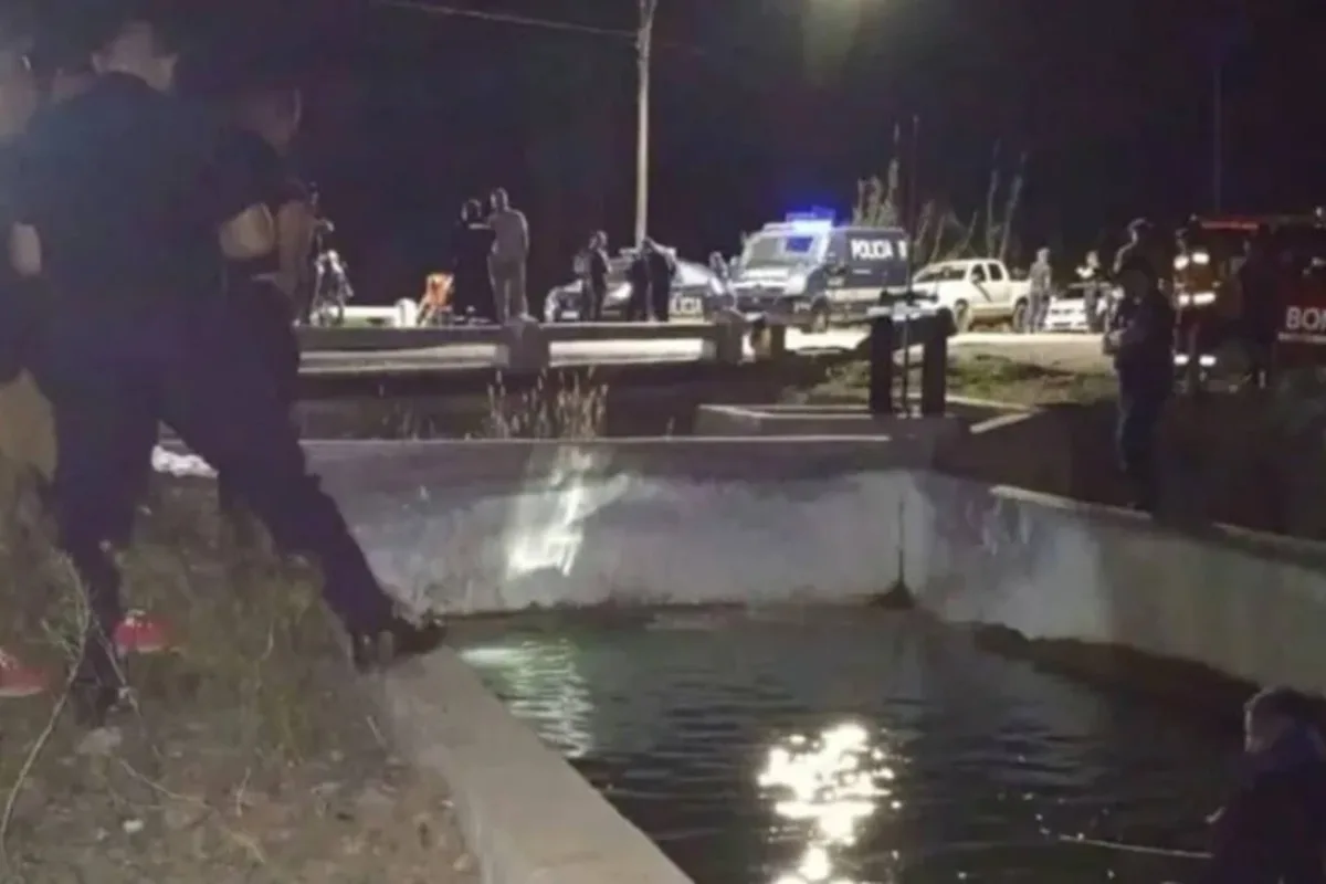 Una niña de un año murió ahogada tras caer a un canal de riego frente a su casa en Guaymallén