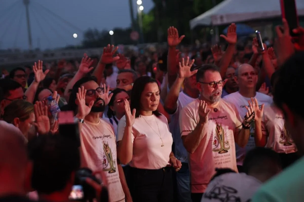 Mailza prestigia abertura do Círio de Nazaré e reforça apoio às manifestações religiosas