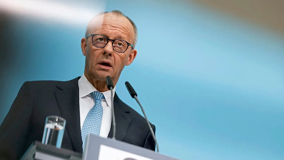 „Ich kann erahnen, welche schwierige Zeit sie durchmacht“, sagt Merz über Bärbel Bas