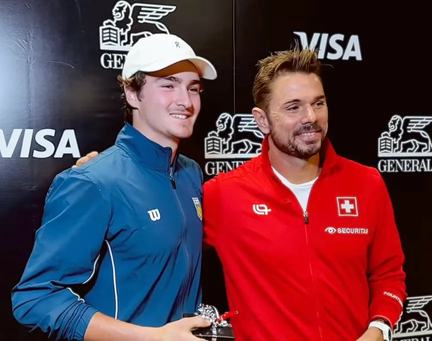 João Fonseca se surpreende com presença de Wawrinka na Copa Davis e projeta duelo