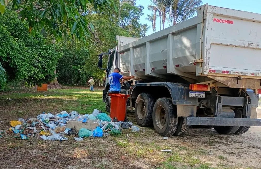 Prefeitura de Cruzeiro do Sul recolhe mais de meia tonelada de resíduos na Praia do Moa