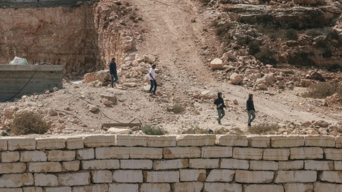 Israelische Siedler greifen palästinensisches Dorf Kusra im Westjordanland an
