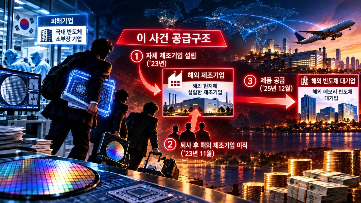 연봉 2배 받고 중국으로…국산 반도체 핵심기술 빼돌린 일당 3명 기소