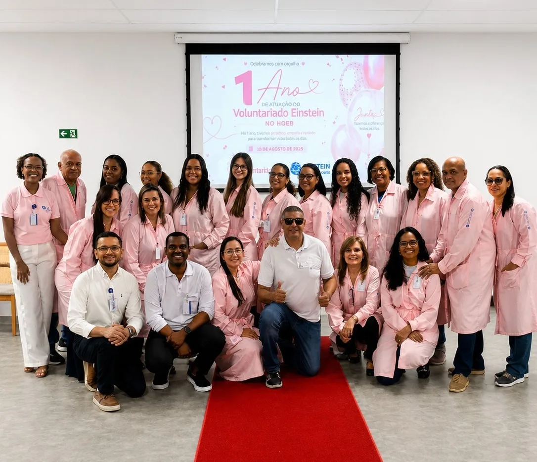 Voluntariado Einstein soma 33 mil atendimentos na Bahia