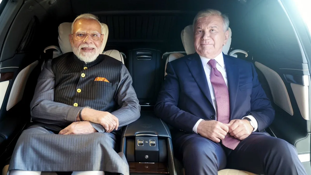 PM Narendra Modi flags ‘shared vision’ in Tashkent: Trade and culture to energy, defence