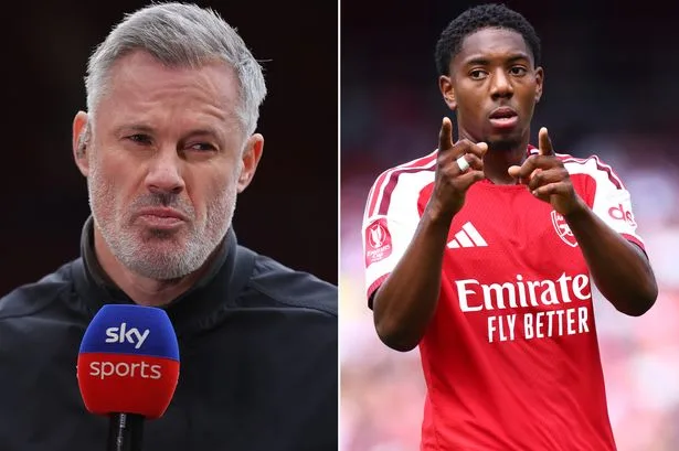 Jamie Carragher doubles down on Myles Lewis-Skelly verdict by questioning Arsenal stance