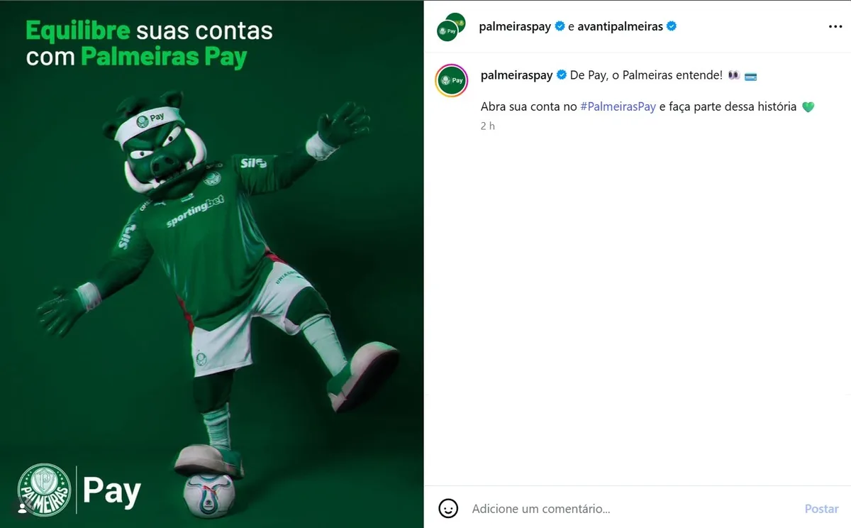 Palmeiras provoca Corinthians por caso Memphis: "Equilibre suas contas"