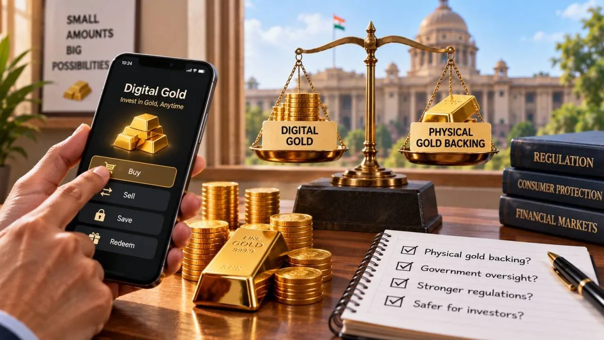 Sebi warned on digital gold in 2025; now physical backing and oversight in works