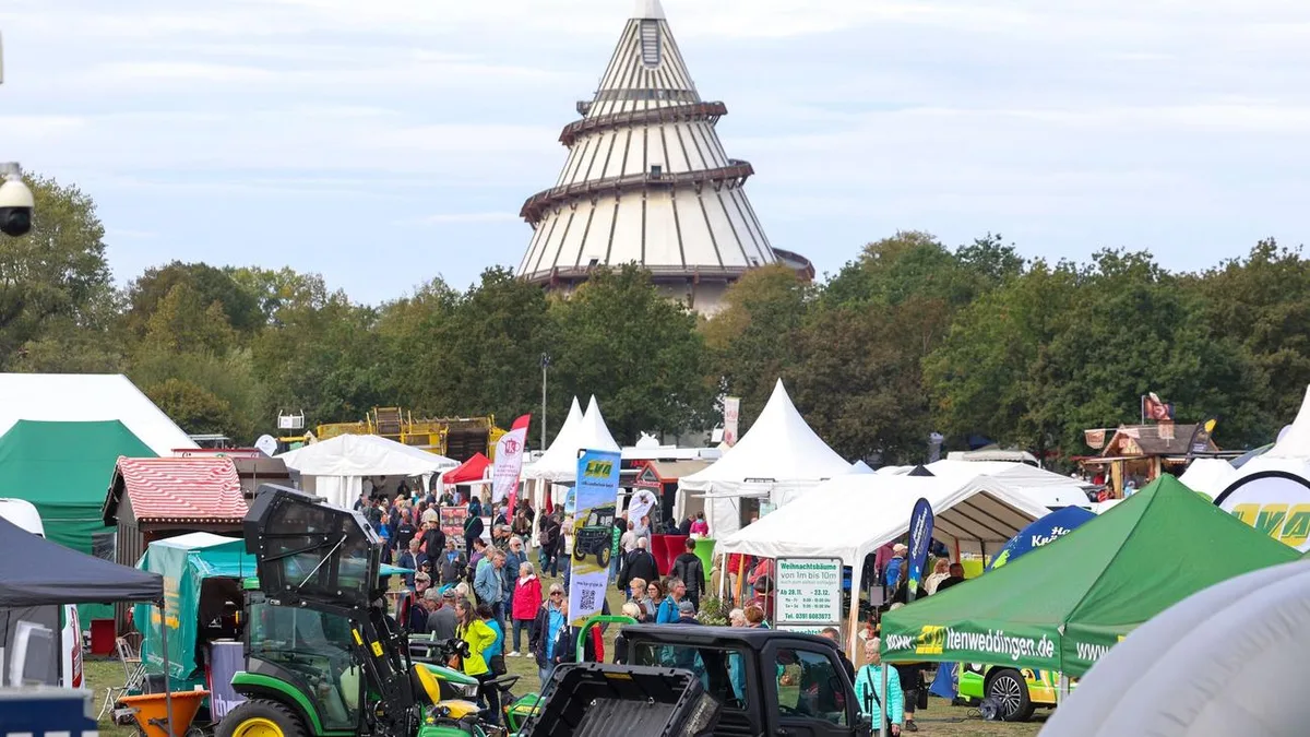 Agrarschau in Magdeburg: Landeserntedankfest in Magdeburg eröffnet