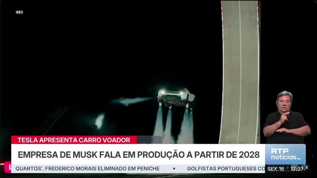 Tesla apresenta versão do modelo desportivo com propulsores