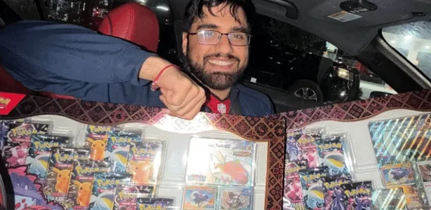 Homem tem coleção de cartas Pokémon avaliada em R$ 100 mil roubada nos EUA