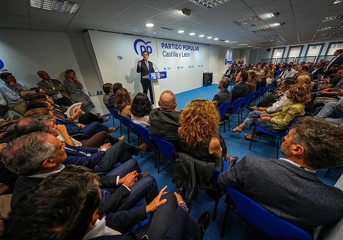 Mañueco: «El 29-N nos jugamos sentar las bases para nuestra futura victoria también en las municipales de 2027»