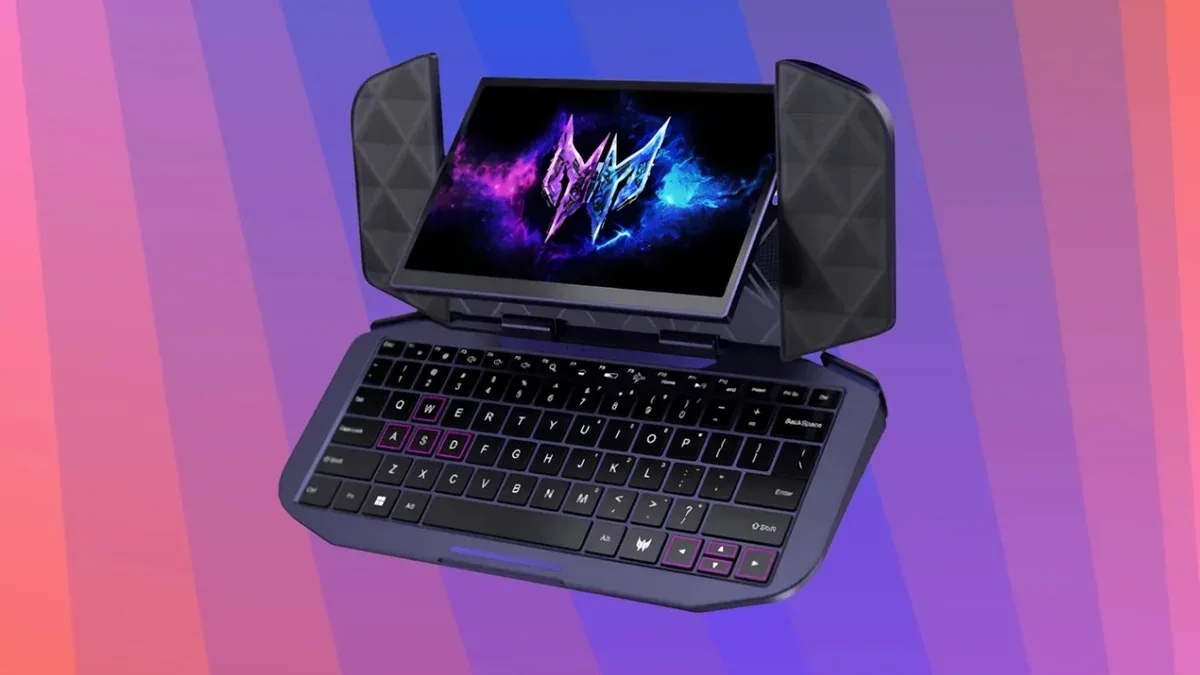 Nem console, nem notebook: Acer cria portátil gamer que gira a tela e vira um minilaptop