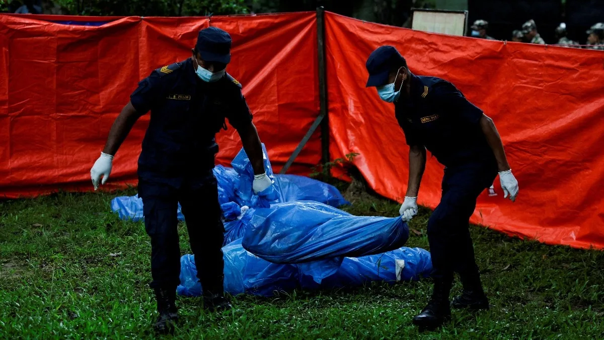 Nepal is burying unidentified bodies, to identify them later. Here's why and how