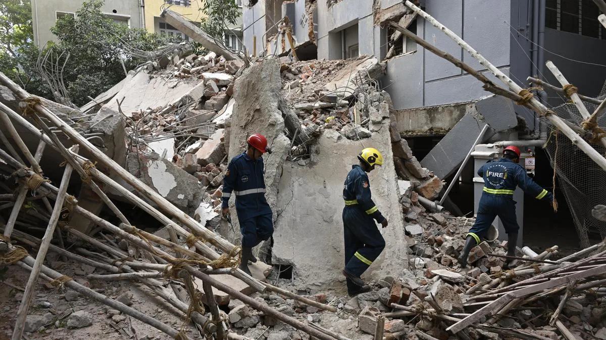 Demolish unauthorised under-construction structures: Cyberabad Municipal Corporation after Gachibowli building collapse