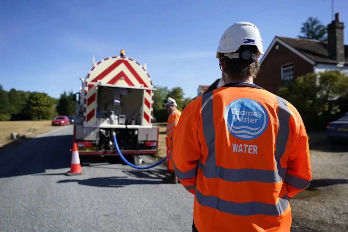 Thames Water lenders plan board overhaul if rescue bid approved
