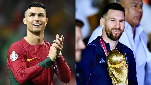 Cristiano Ronaldo deixa mensagem de apoio a Messi após morte do pai do argentino; veja Cristiano Ronaldo deixa mensagem de apoio a Messi após morte do pai do argentino; veja