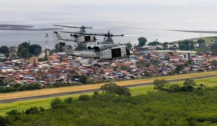 La historia detrás de los dos helicópteros de EEUU que sobrevolaron territorio colombiano