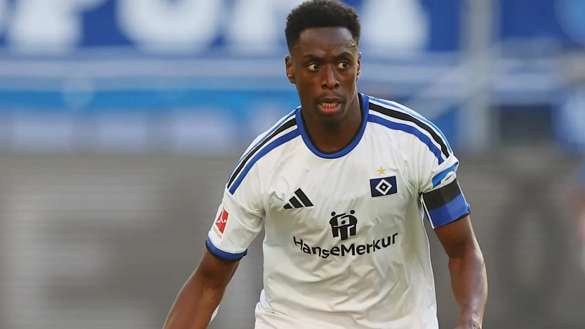 Wackeln vor Stuttgart - Wenn Sambi Lokonga „Ja“ sagt, ist er HSV-Kapitän