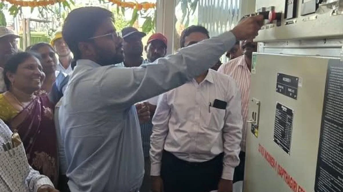 First indoor 33/11 kV substation in Karimnagar under TGNPDCL jurisdiction technically charged