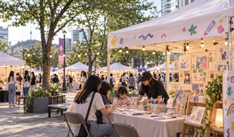 남산 야경 보고 창작 굿즈 사고…명동서 밤 장터 연다