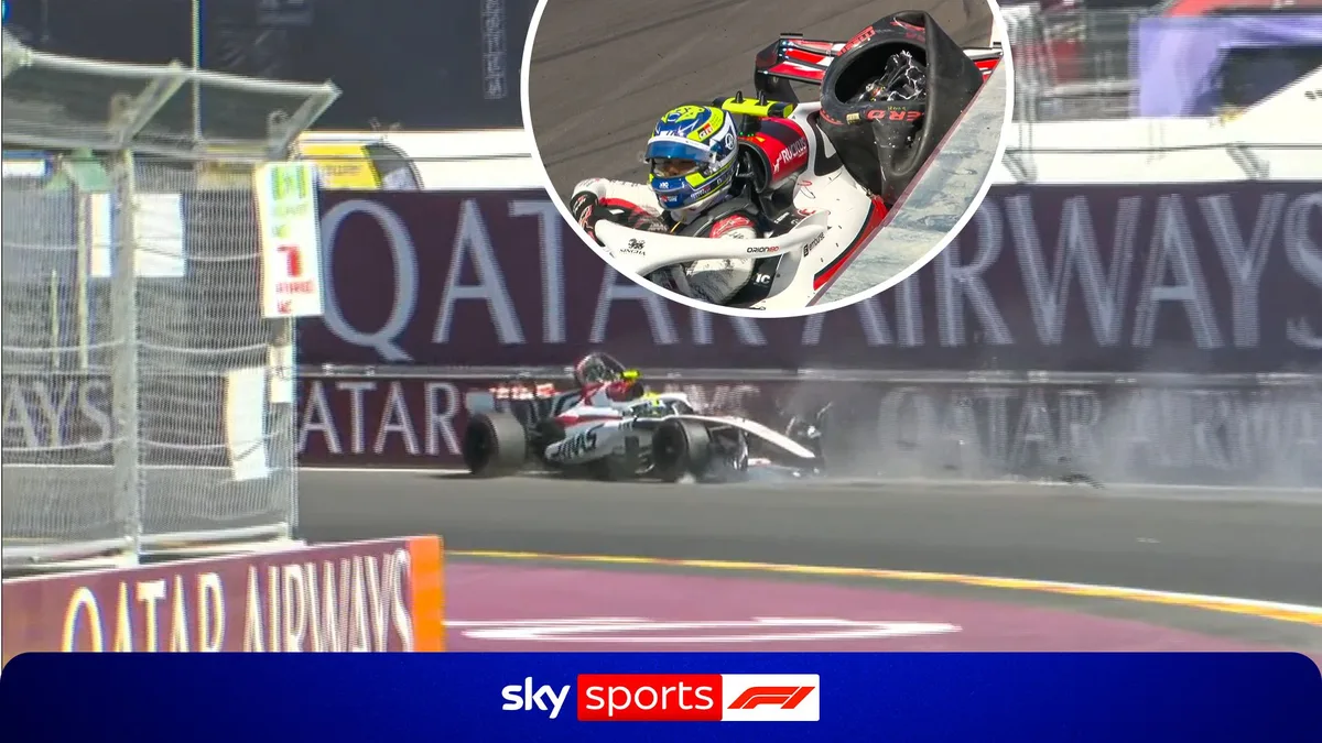 'Glad he's OK!' - F1 pundits shocked by huge Bearman crash!