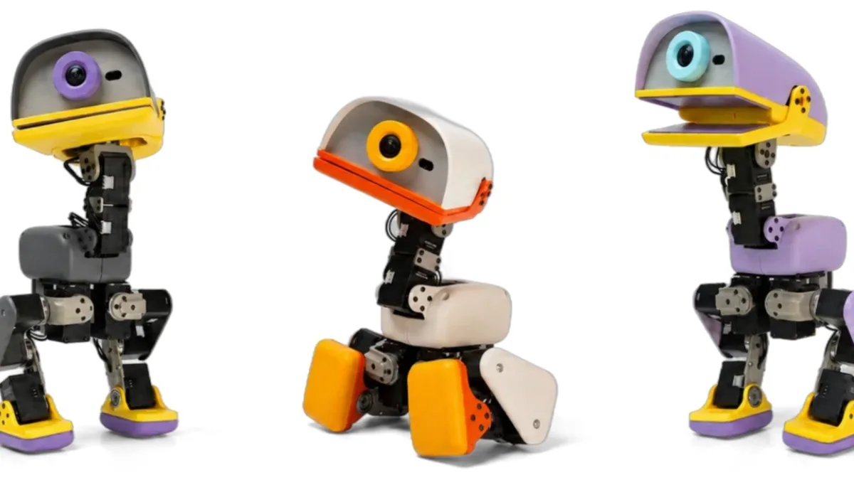 Hugging Face lança robô em forma de pato que aprende novos truques