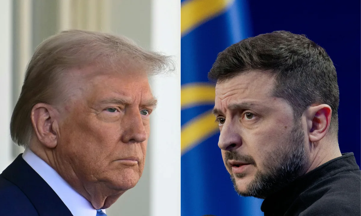 Trump critica ataques ‘vergonhosos’ da Ucrânia após Zelensky retomar ofensiva a refinarias russas