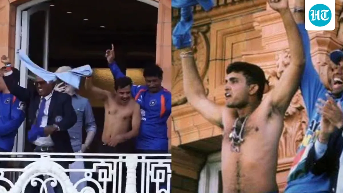 Sourav Ganguly's iconic Lord's celebration recreated by India mixed disability team after thrashing England by 118 runs