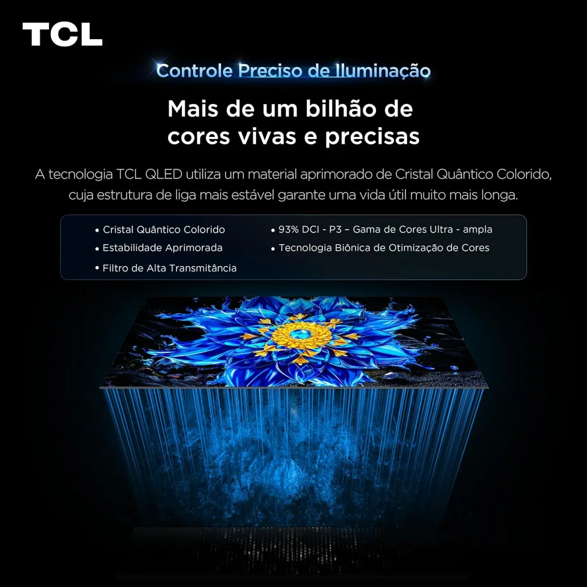Amazon vende TV de 50'' da TCL por menos de R$ 2.200; preço de LCD com imagem QLED