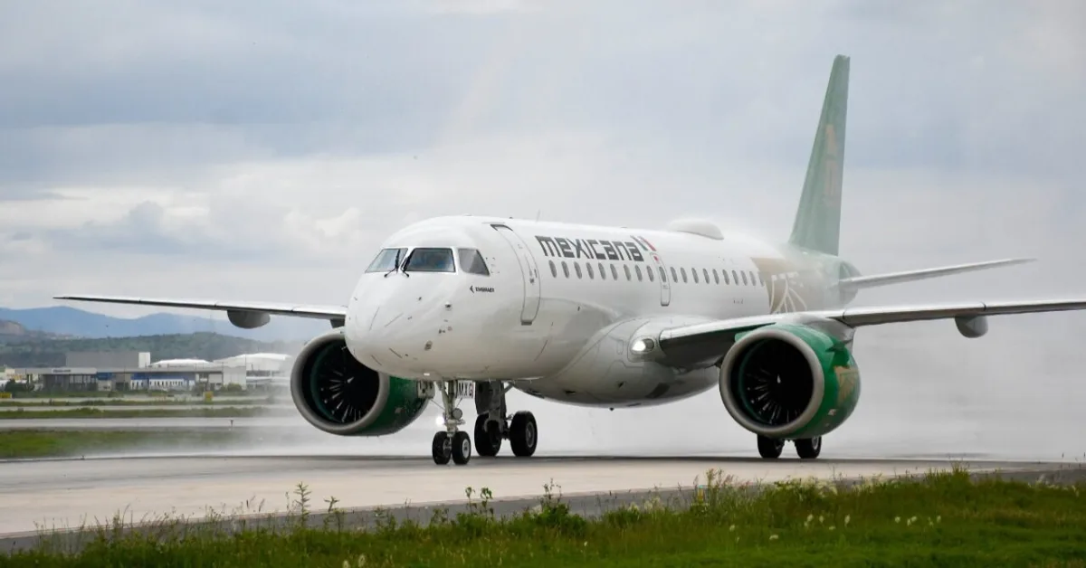 Mexicana tiene nuevos aviones Embraer: todas sus características y cuántos pasajeros transportan