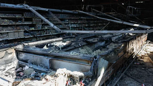 Ataque russo a shopping causou 16 mortos. Ucrânia responde