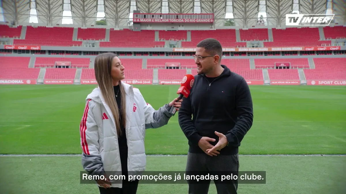 Vice-presidente do Inter convoca torcida para sequência de jogos no Beira-Rio