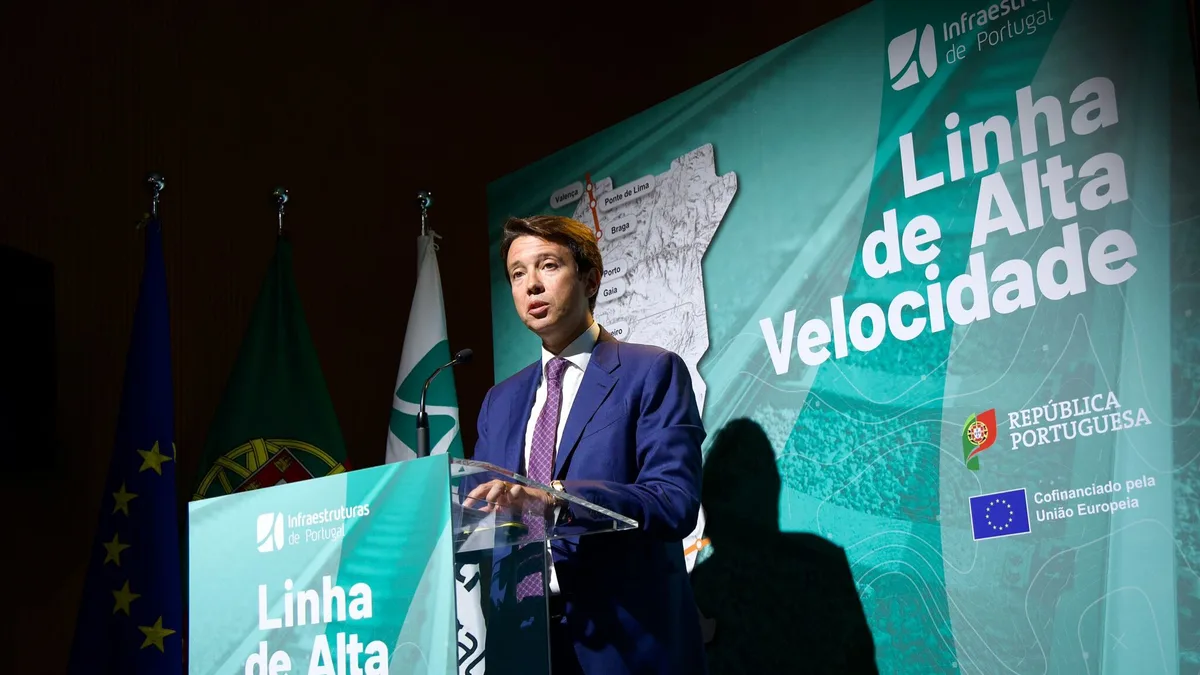 Obras do primeiro troço da Alta Velocidade Porto-Lisboa arrancam segunda-feira