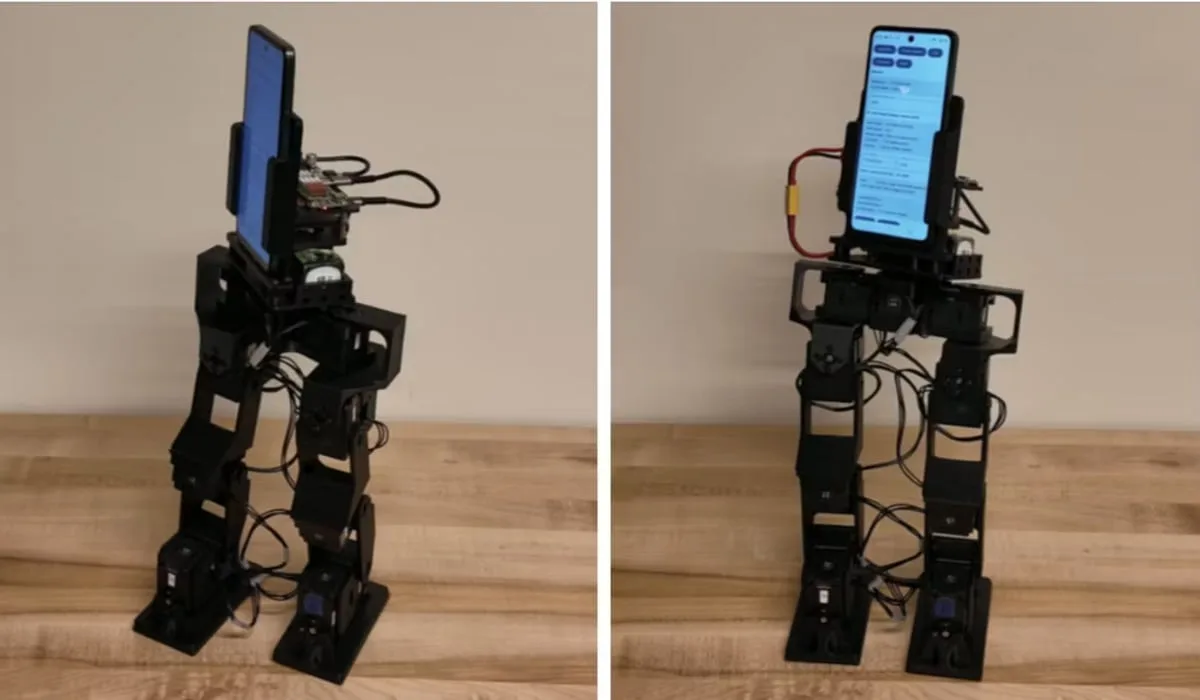 Hacer que un celular viejo se convierta en un robot humanoide es posible: solo cuesta 400 dólares