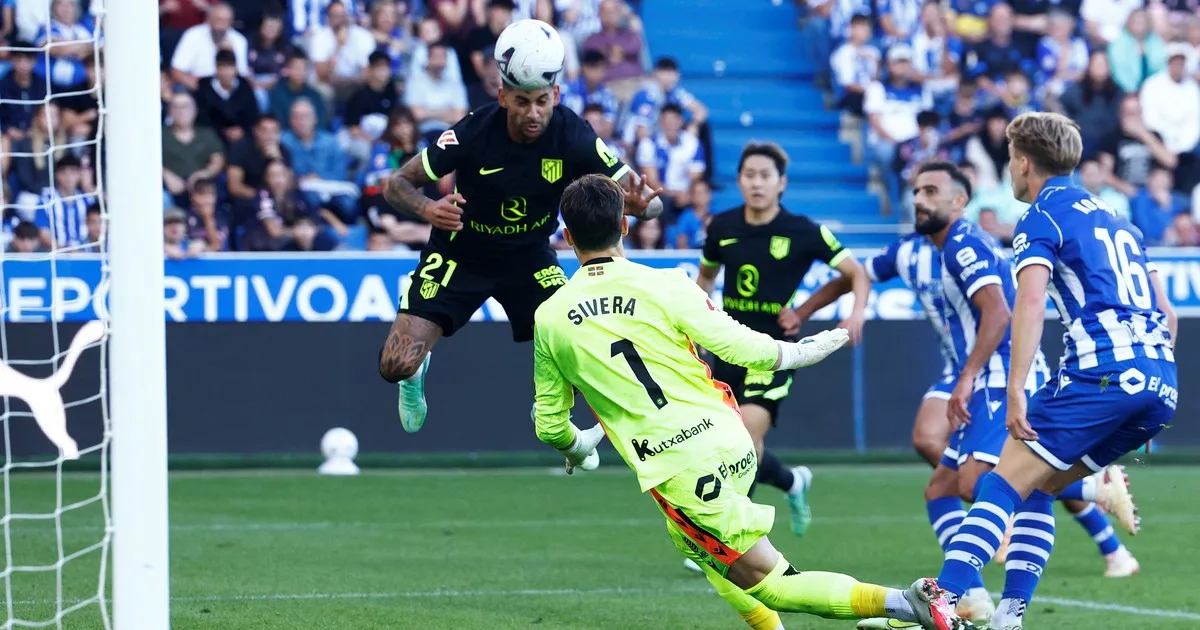 El Cuti Romero le dio la victoria al Atlético de Madrid de Simeone: Julián Álvarez ingresó, pero sigue seco