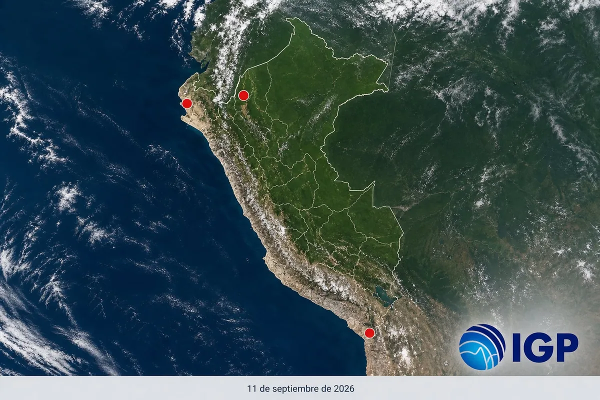 Temblor hoy en Perú EN VIVO: últimos sismos, epicentro y reporte del IGP del 11 de septiembre de 2026