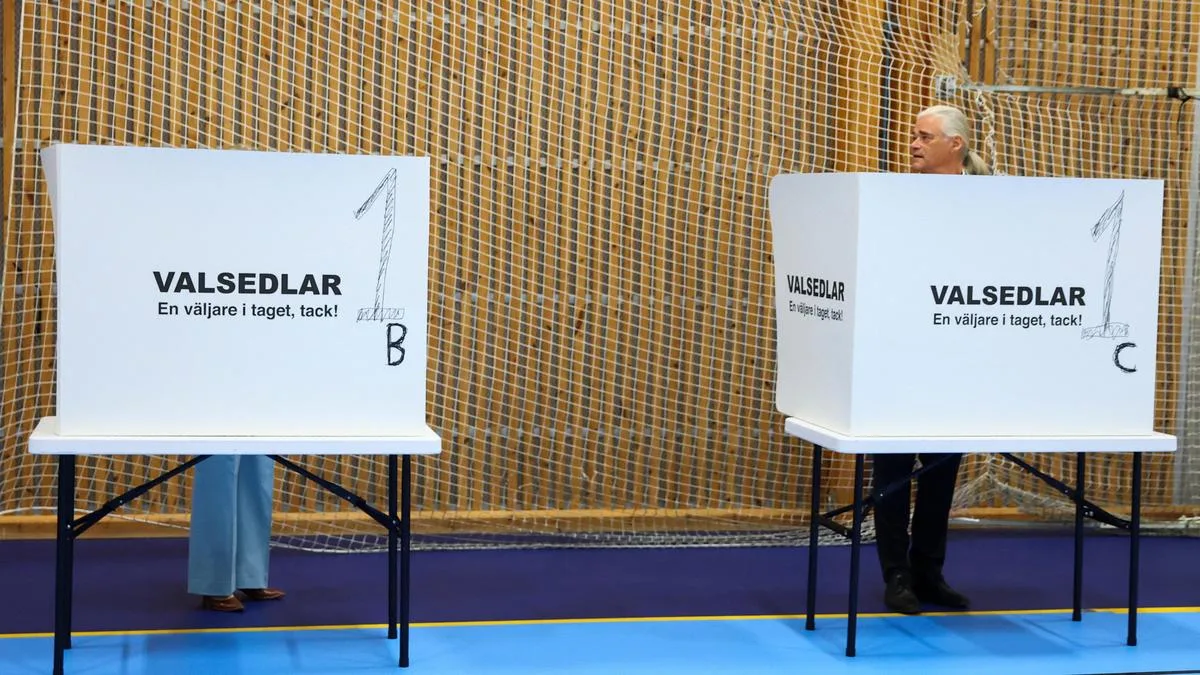 Swedes vote in election that could usher far right into government