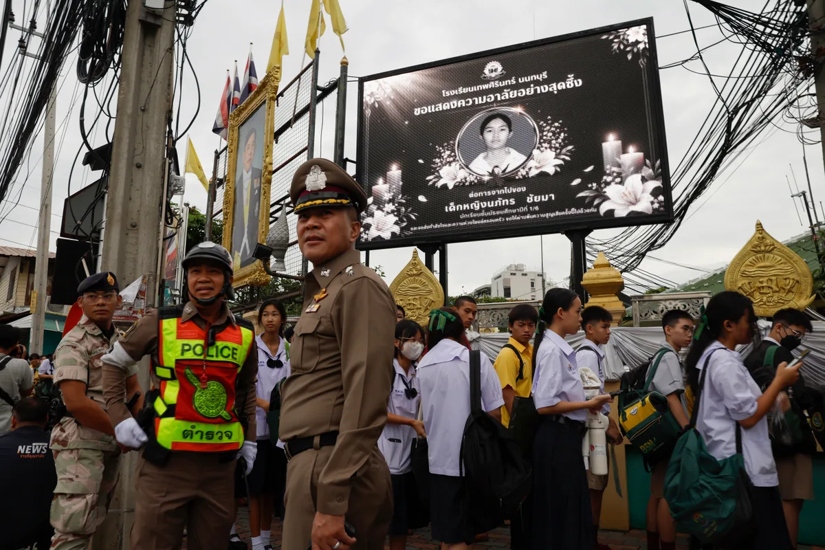After student’s shooting rampage, Thai school reopens under tight security