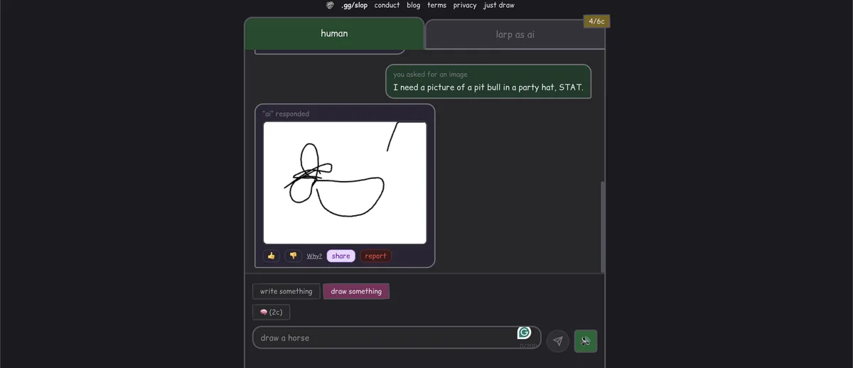Have a laugh at AI’s expense by roleplaying as a chatbot