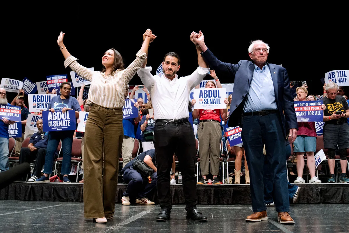 Why AOC was in a deep-red part of Michigan: From the Politics Desk