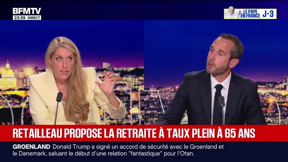 Retailleau propose la retraite à taux plein à 65 ans - 22/09