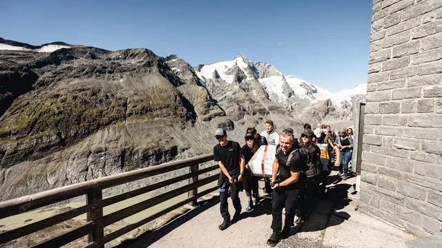 Gletscher in den Alpen: Der Gletscher und wir
