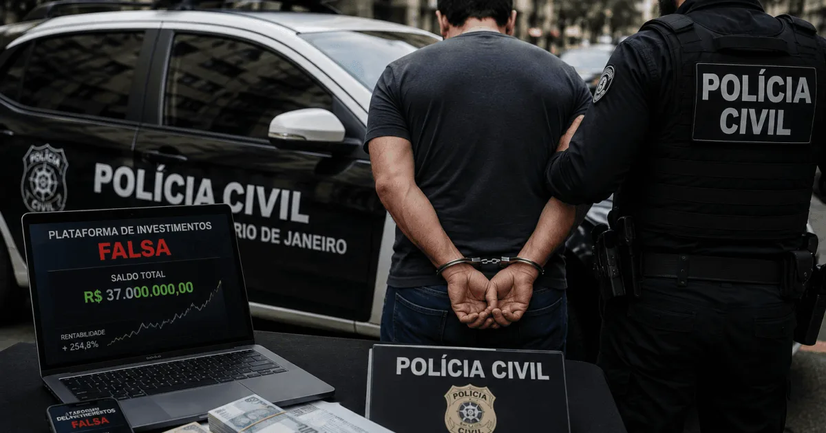 “PF prende homem por fraude de R$ 37 milhões no Rio”