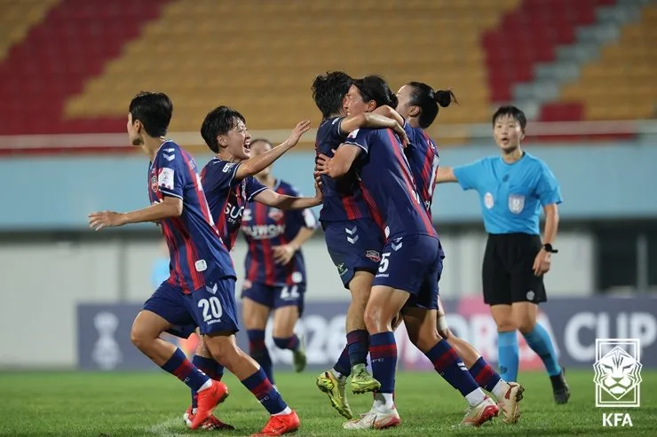 여자축구 W코리아컵 4강 확정…수원FC, 화천 잡고 막차
