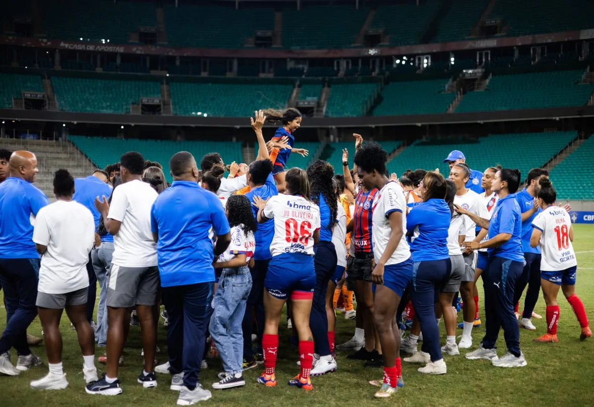 Fonte Nova recebe jogo de abertura da decisão entre Bahia e Palmeiras