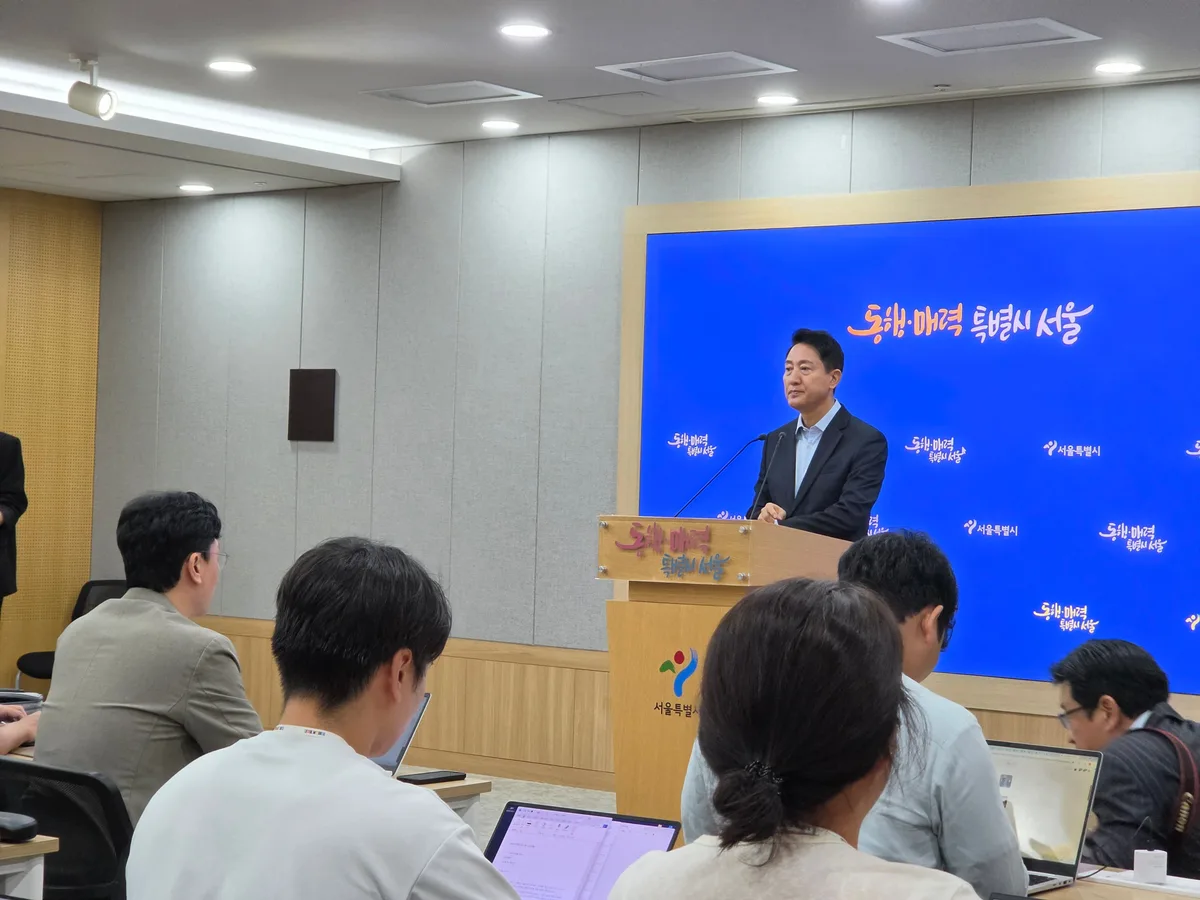 오세훈 “용산공원 주택 동의하면 역사의 죄인”… 김윤덕에 ‘불가’ 못박아