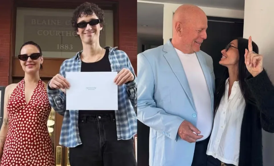 Bruce Willis reapareció y estuvo presente en la boda de su hija menor Tallulah